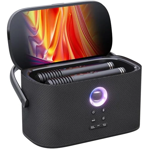 Ikarao Karaoke Machine with Built-in Display - Rank 3 in Best Karaoke Machine With Lyrics Display of 2025