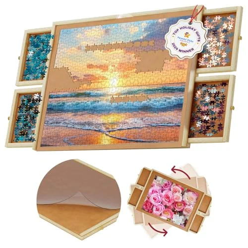 1000 Piece Wooden Jigsaw Puzzle Board - Rank 8 in Best Puzzle Board of 2025