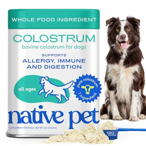 Native Pet Colostrum for Dogs Powder - Rank 7 in Best Colostrum of 2025