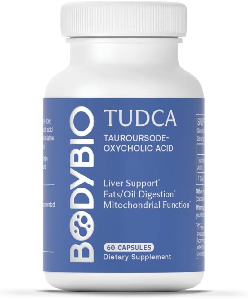 BodyBio TUDCA Liver Support Supplement - Rank 9 in Best Tudca of 2025