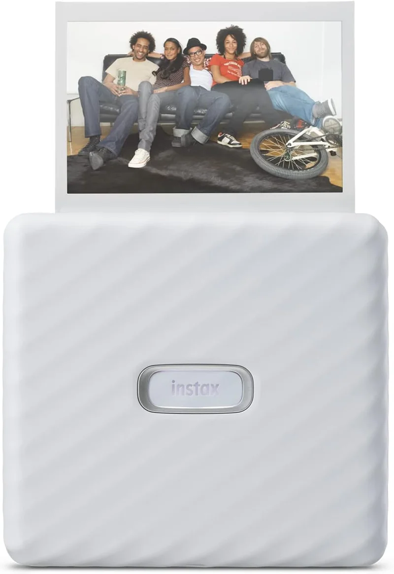 Fujifilm Instax Link Wide Printer Ash White - Rank 10 in Best Polaroid Instant Printer of 2025
