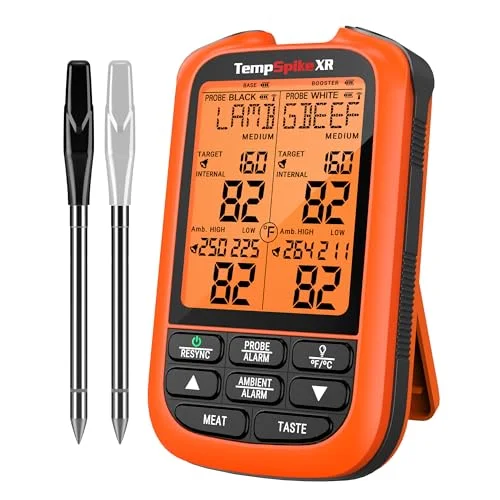 ThermoPro TempSpike XR Wireless Meat Thermometer - Rank 9 in Best Wireless Meat Thermometer of 2025