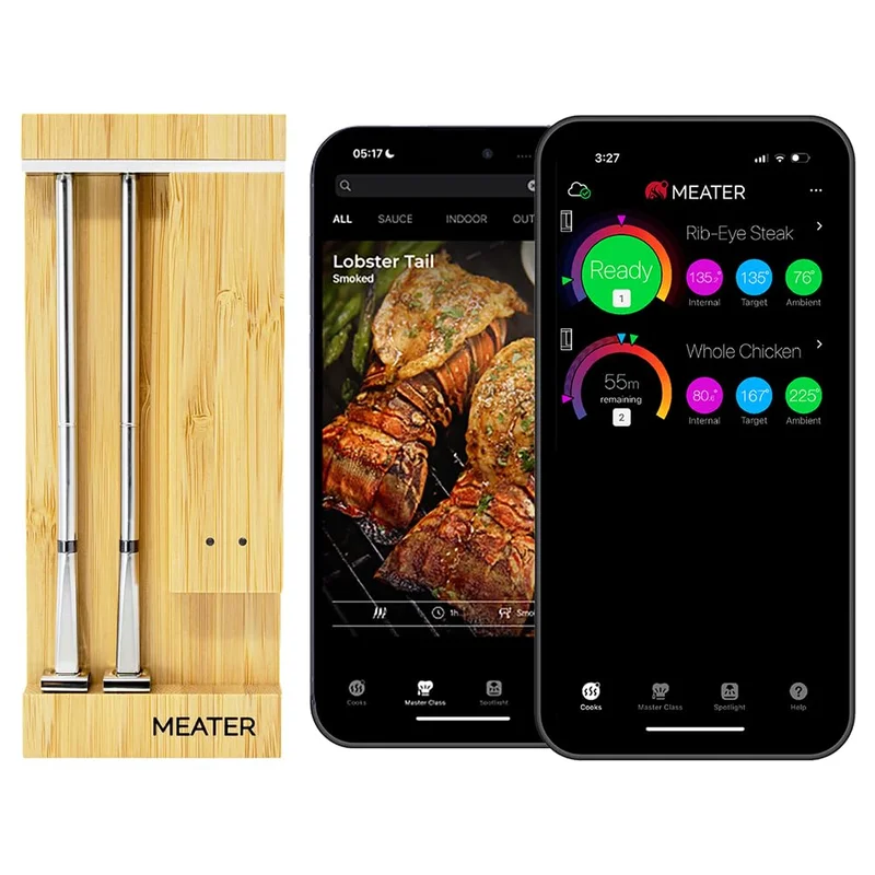 MEATER Pro Duo Smart Meat Thermometer - Rank 7 in Best Wireless Meat Thermometer of 2025