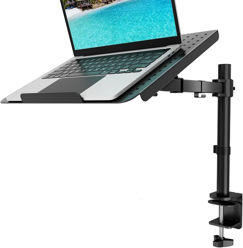 WALI Laptop Tray Desk Mount for 17 inch - Rank 9 in Best Laptop Stand For Desk of 2025