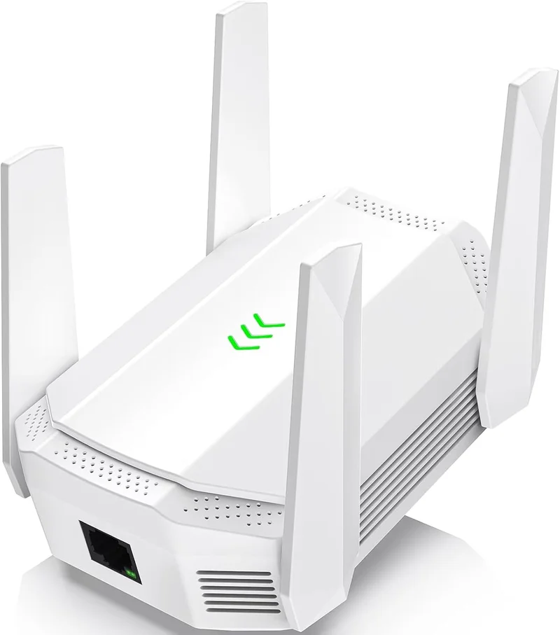 Koctic AX3000 Dual Band WiFi 6 Extender - Rank 5 in Best Signal Boosters of 2025
