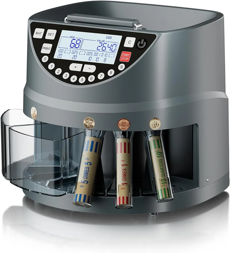 Aneken Coin Counter and Sorter - Rank 9 in Best Automatic Coin Sorter of 2025