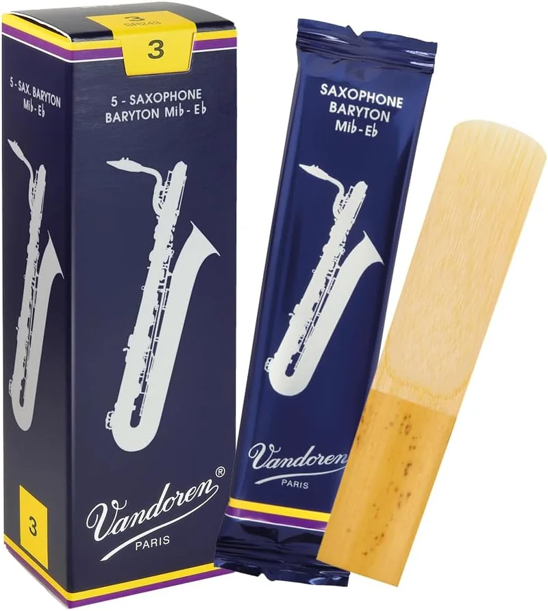 Vandoren Bari Sax Traditional Reeds Strength 3 - Rank 4 in Best Baritone Saxophone of 2025