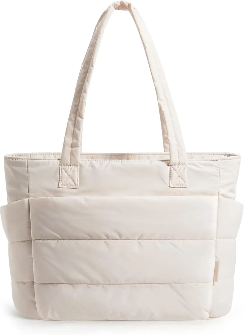 BAGSMART Puffy Tote Bag for Women - Rank 8 in Best Diaper Bags of 2025