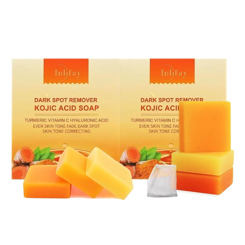 Inlifay Kojic Acid Dark Spot Remover Soap - Rank 10 in Best Turmeric And Kojic Acid Soap of 2025