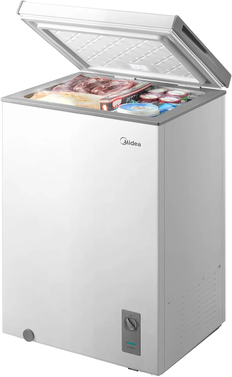 Midea MERC04C4BAWW Convertible Chest Freezer 3.5 Cu.ft - Rank 4 in Best Deep Chest Freezer of 2025