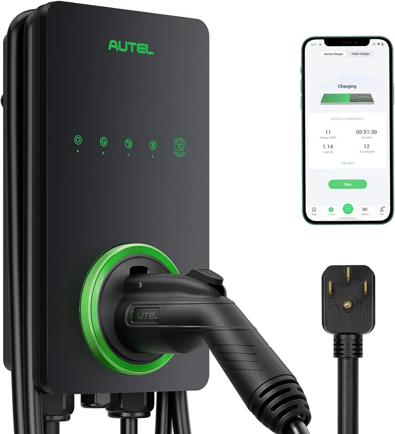 Autel MaxiCharger Level 2 EV Charger - Rank 1 in Best Ev Home Charger Level 2 of 2025