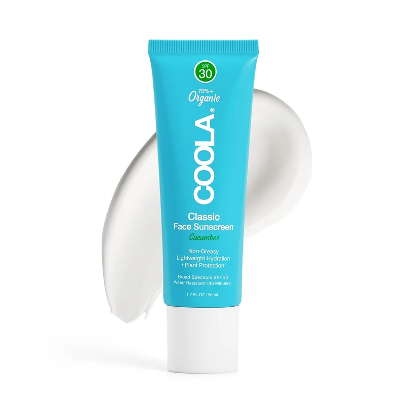 Coola Organic Face Sunscreen SPF 30 - Rank 8 in Best Face Sunscreens of 2025