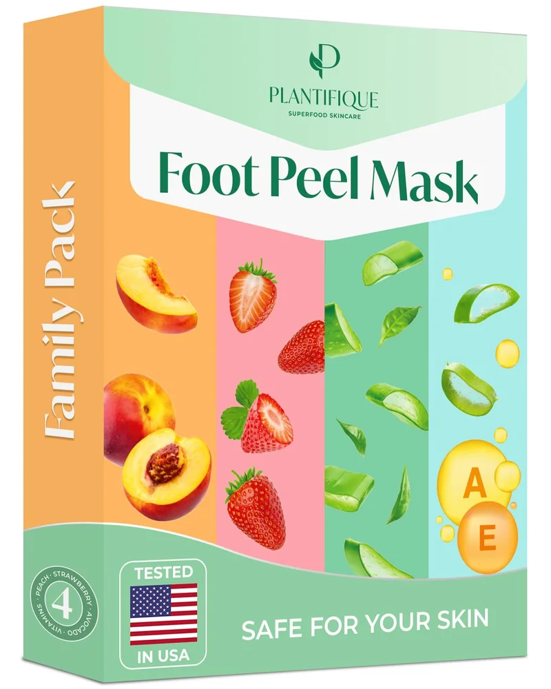 Plantifique Foot Peeling Mask Combo Pack - Rank 3 in Best Exfoliating Foot Mask of 2025