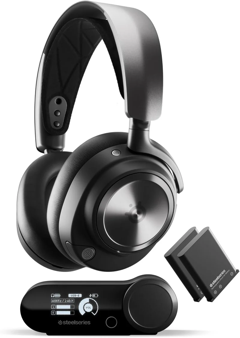 SteelSeries Arctis Nova Pro Wireless Gaming Headset - Rank 1 in Best Xbox Headsets of 2025