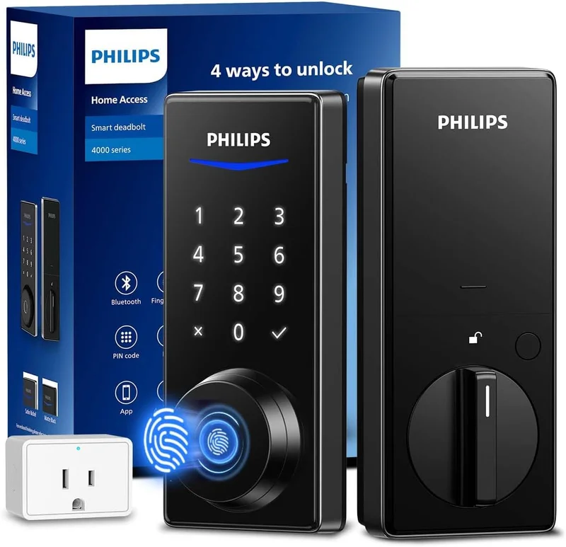 Philips Wi-Fi Smart Door Lock with App Control - Rank 3 in Best Smart Locks of 2025