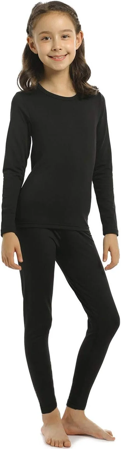 ViCherub Girls Thermal Underwear Set - Rank 10 in Best Long Johns For Kids of 2025
