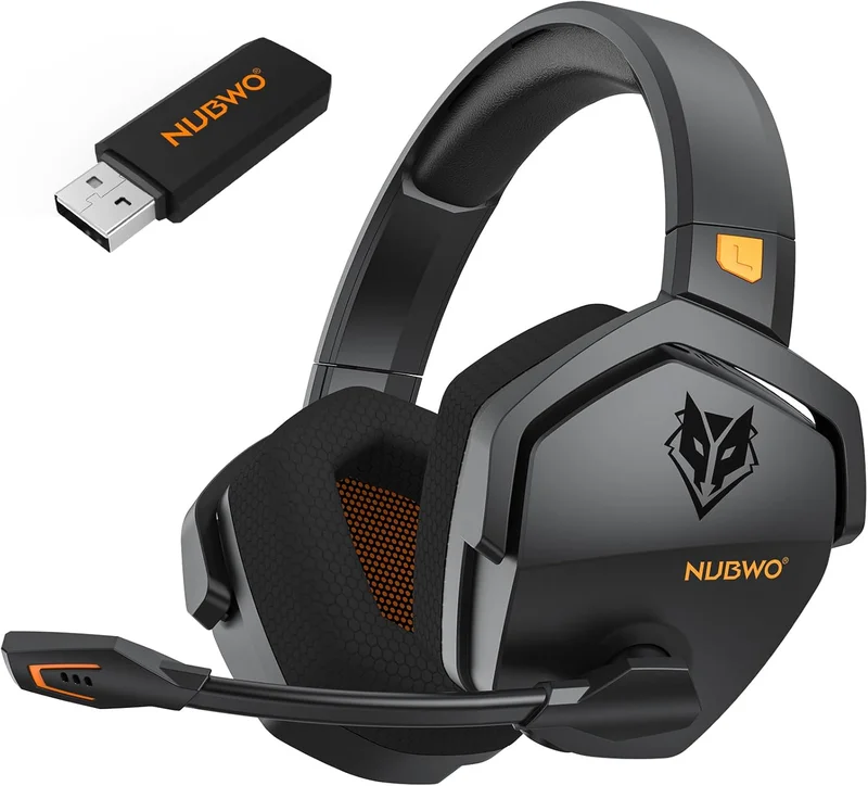 NUBWO G06 Dual Wireless Gaming Headset - Rank 7 in Best Xbox Headsets of 2025