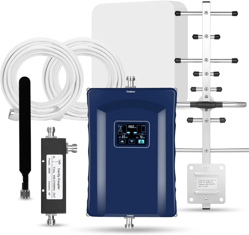 Bamwirz Cell Phone Signal Booster for Home - Rank 3 in Best Signal Boosters of 2025