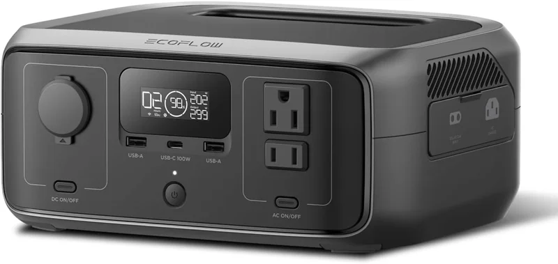 EF ECOFLOW RIVER 3 Portable Power Station - Rank 9 in Best Portable Generators of 2025