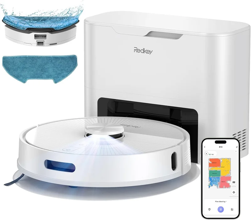 Redkey R10 Robot Vacuum and Mop - Rank 7 in Best Robot Vacuum And Mop of 2025