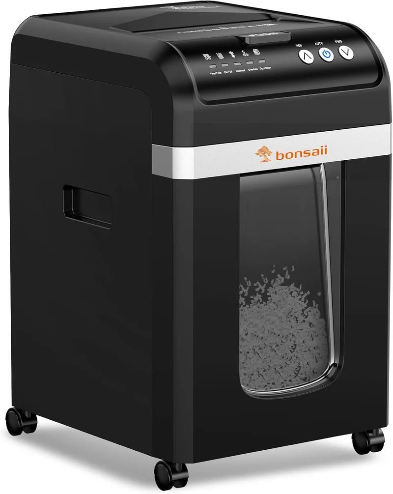 Bonsaii Auto Feed 200-Sheet Paper Shredder C283-A - Rank 8 in Best Paper Shredder of 2025
