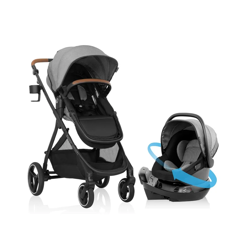 Evenflo Shyft Travel System with Revolve180 Car Seat - Rank 8 in Best Maxi Cosi Travel System of 2025