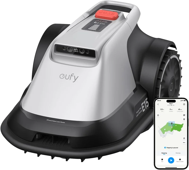 Eufy E15 Robot Lawn Mower - Rank 5 in Best Robot Grass Cutter of 2025