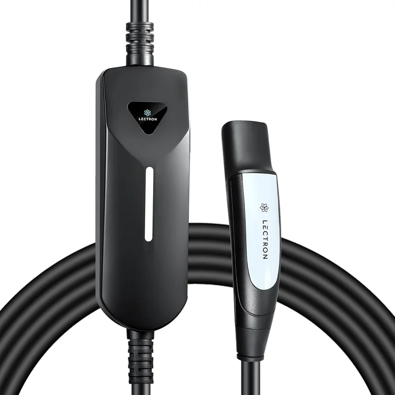 Lectron Dual-Level Tesla NACS Portable Charger - Rank 7 in Best Electric Vehicle Charging Stations of 2025