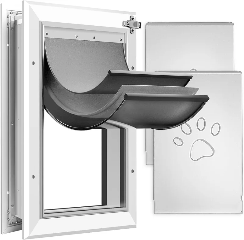 Petoasis Aluminum Large Dog Door - Rank 5 in Best Dog Doors of 2025