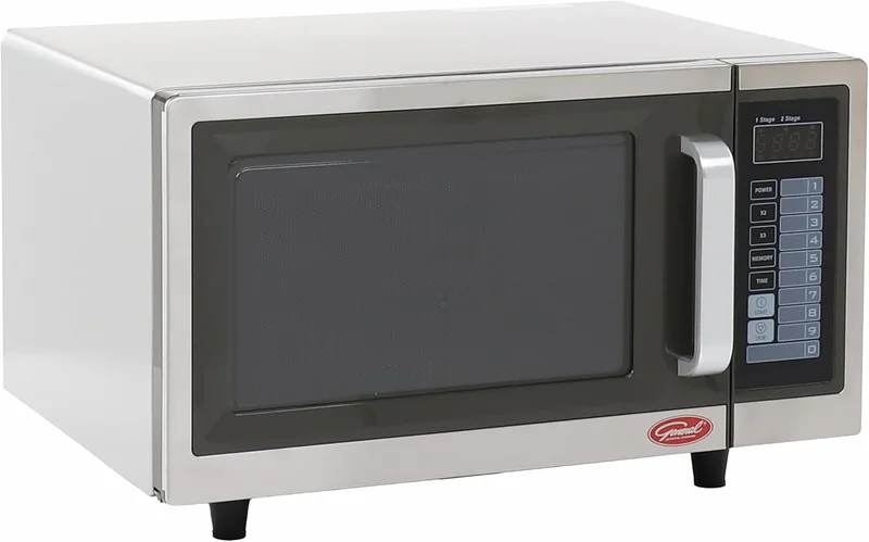 General Foodservice Commercial Microwave, 1000W, Stainless Steel - Rank 10 in Best General Electric Microwave of 2025