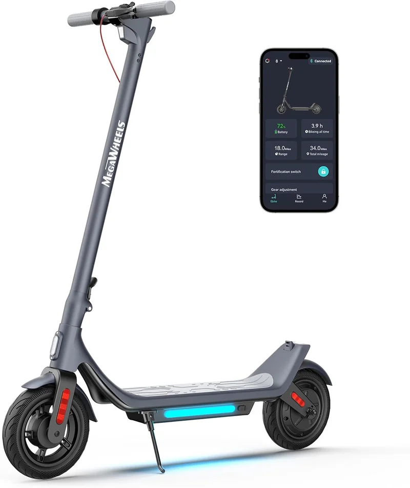 MEGAWHEELS 500W Electric Scooter for Adults - Rank 9 in Best Adult Electric Scooter of 2025