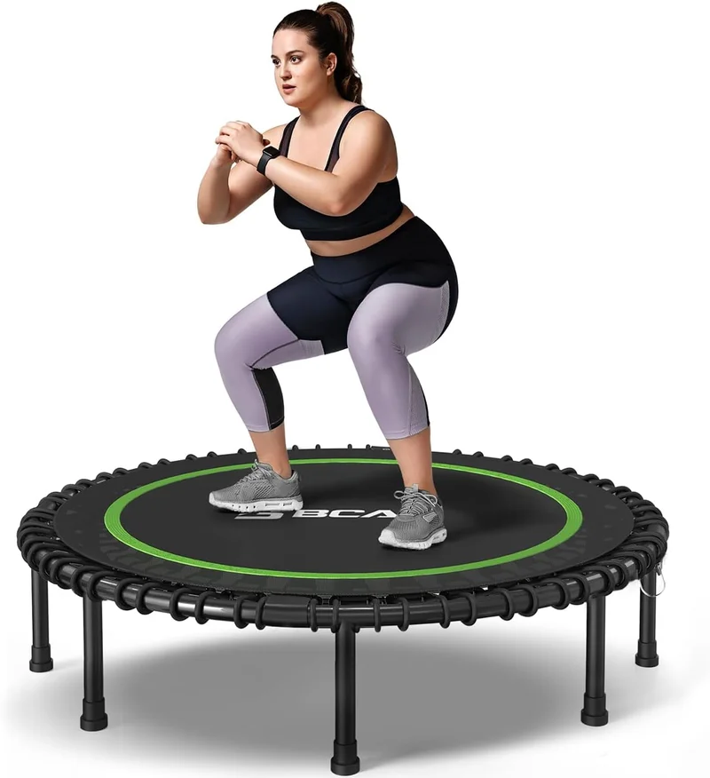 BCAN 48" Foldable Mini Trampoline, Silent Bungee Cord - Rank 3 in Best Bcan Trampoline of 2025