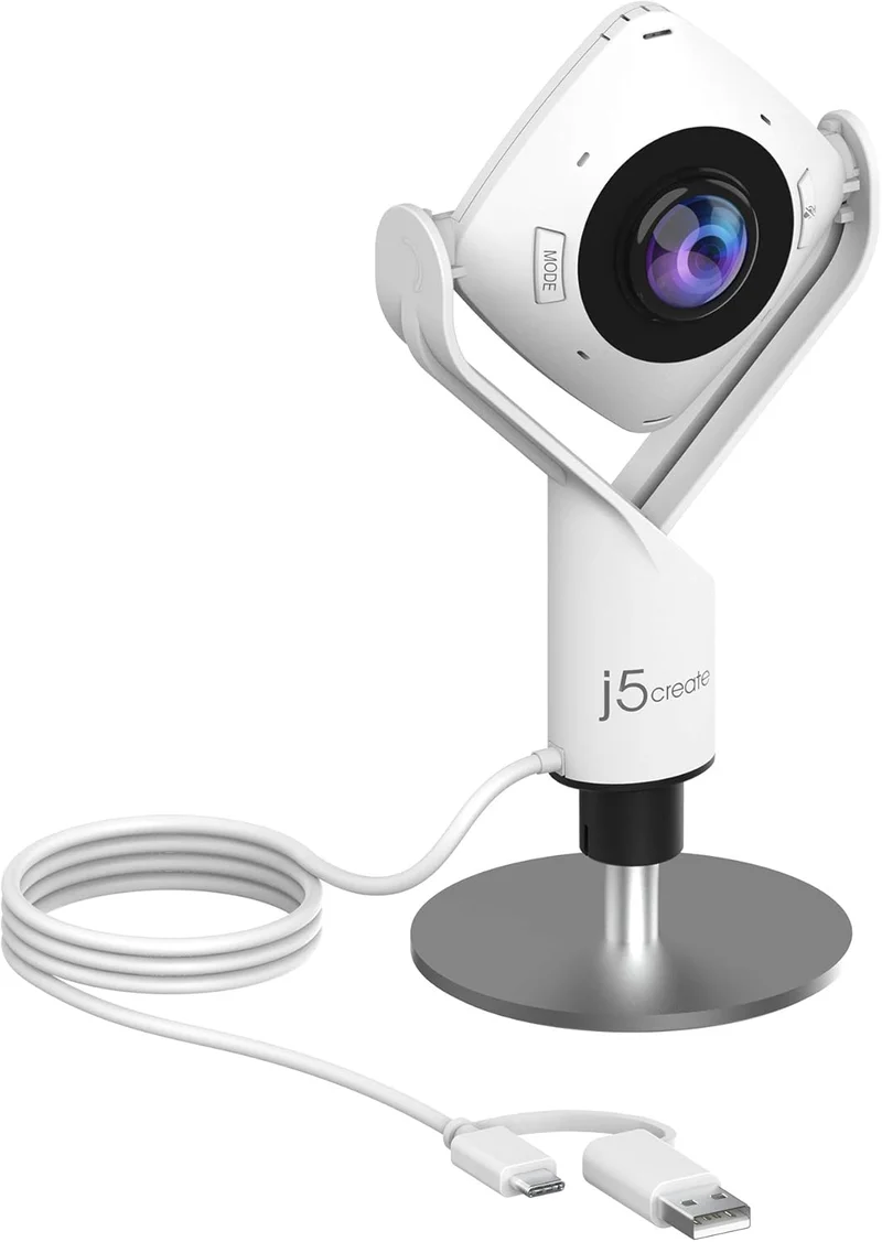 j5create 360 Degree Meeting Webcam - Rank 9 in Best Web Camera of 2025