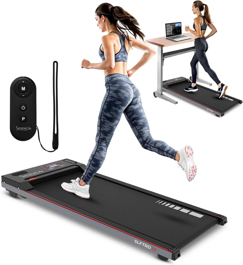 SereneLife Walking Pad Treadmill with Remote - Rank 7 in Best Walking Pad of 2025