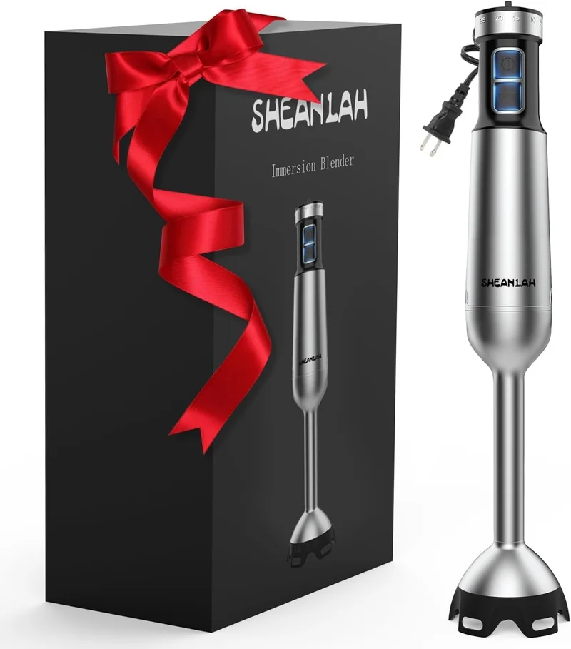 SHEANLAH 1000W Immersion Blender 2024 Edition - Rank 9 in Best Emulsion Blender of 2025