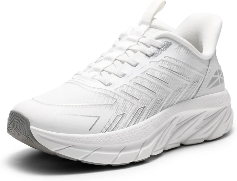 ALLSWIFIT Women's White Slip On Sneakers - Rank 8 in Best Walking Shoes For Women of 2025