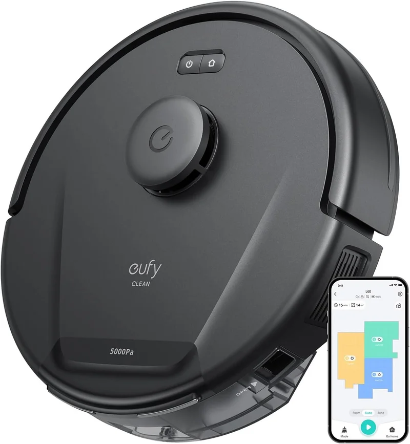 Eufy L60 Robot Vacuum, Ultra Strong Suction - Rank 10 in Best Robot Vacuum of 2025