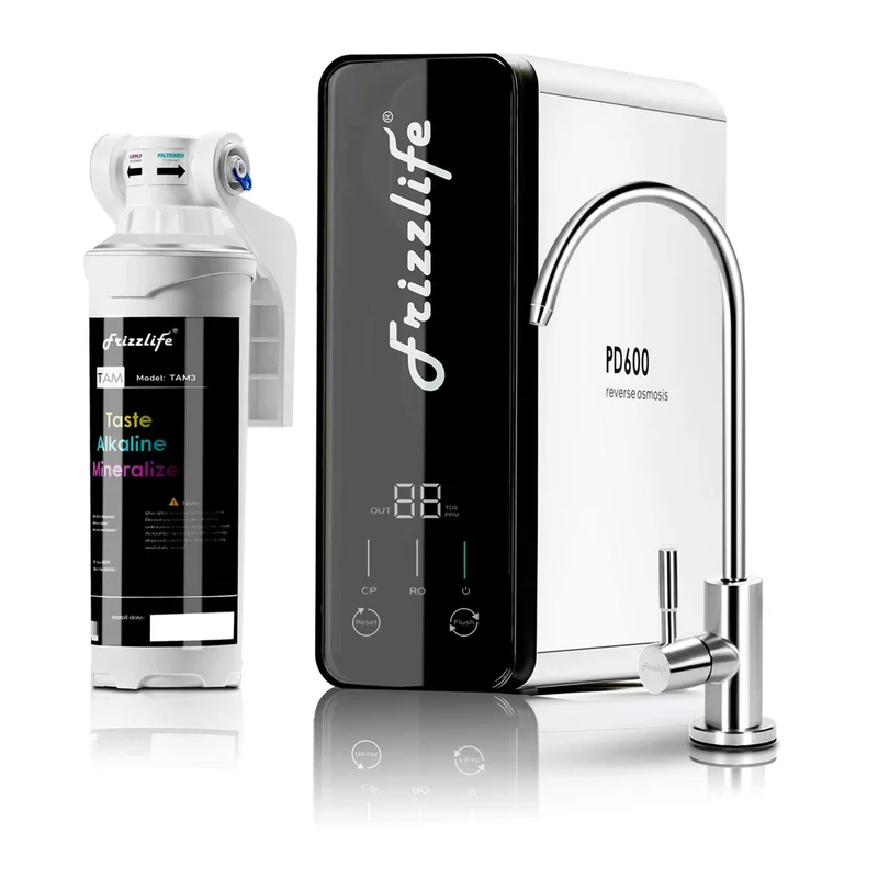 Frizzlife PD600-TAM3 Reverse Osmosis Water Filtration System - Rank 7 in Best Under Sink Ro System of 2025
