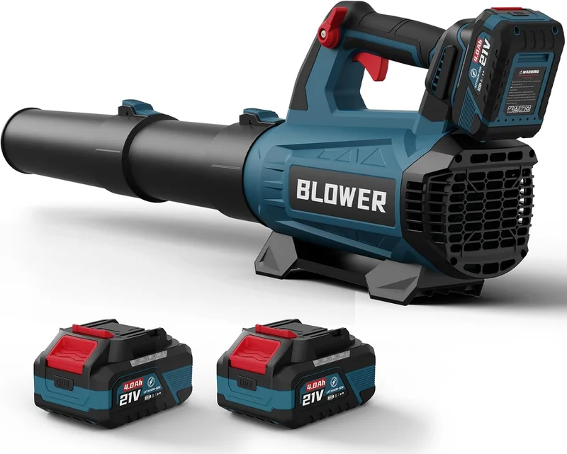 GROWORT Leaf Blower Cordless 630CFM/160MPH - Rank 2 in Best Electric Leaf Blower of 2025