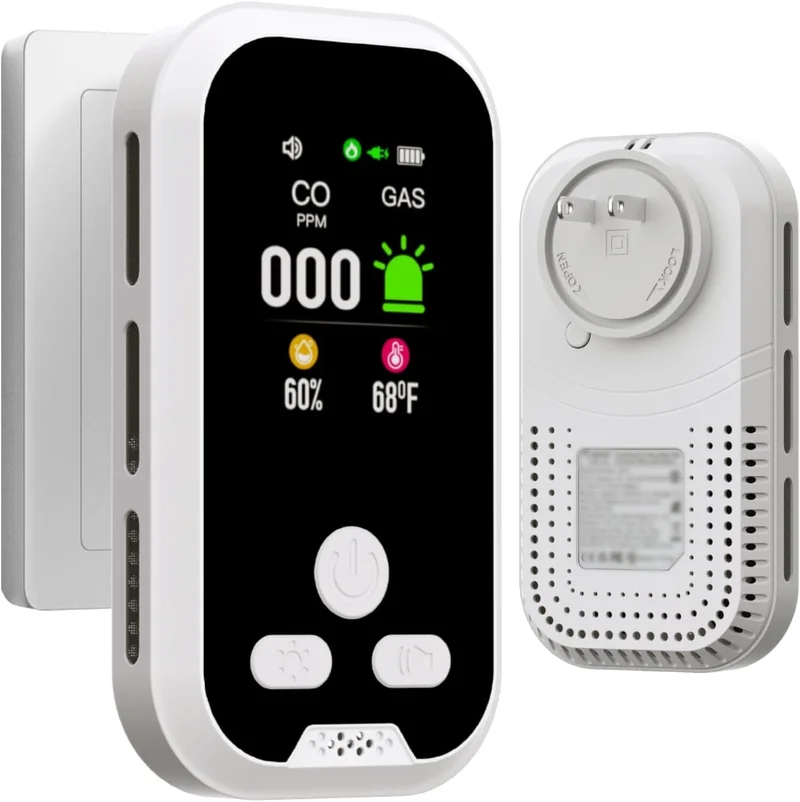 IQYEF 4-in-1 Gas and CO Detector - Rank 9 in Best Gas Leak Detectors of 2025