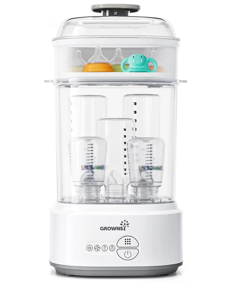 GROWNSY Bottle Sterilizer and Dryer Grey - Rank 2 in Best Bottle Sterilizer And Dryer of 2025
