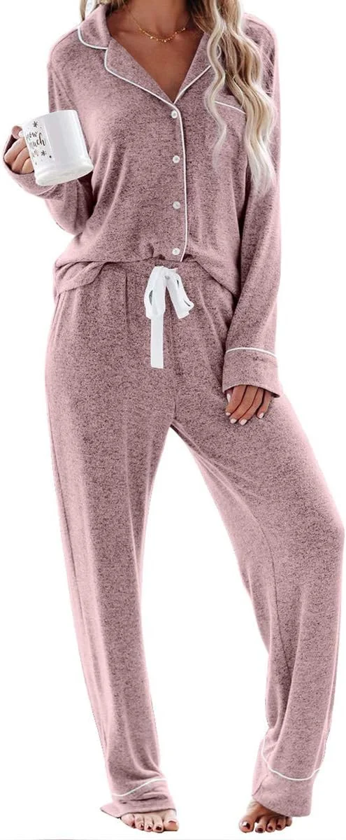 Aamikast Women's Classic Knit Pajama Set - Rank 5 in Best Pj Set of 2025