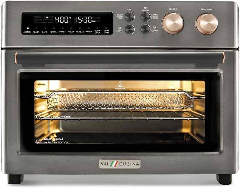 VAL CUCINA Infrared Heating Air Fryer Toaster Oven - Rank 9 in Best Cuisinart Air Fryer of 2025