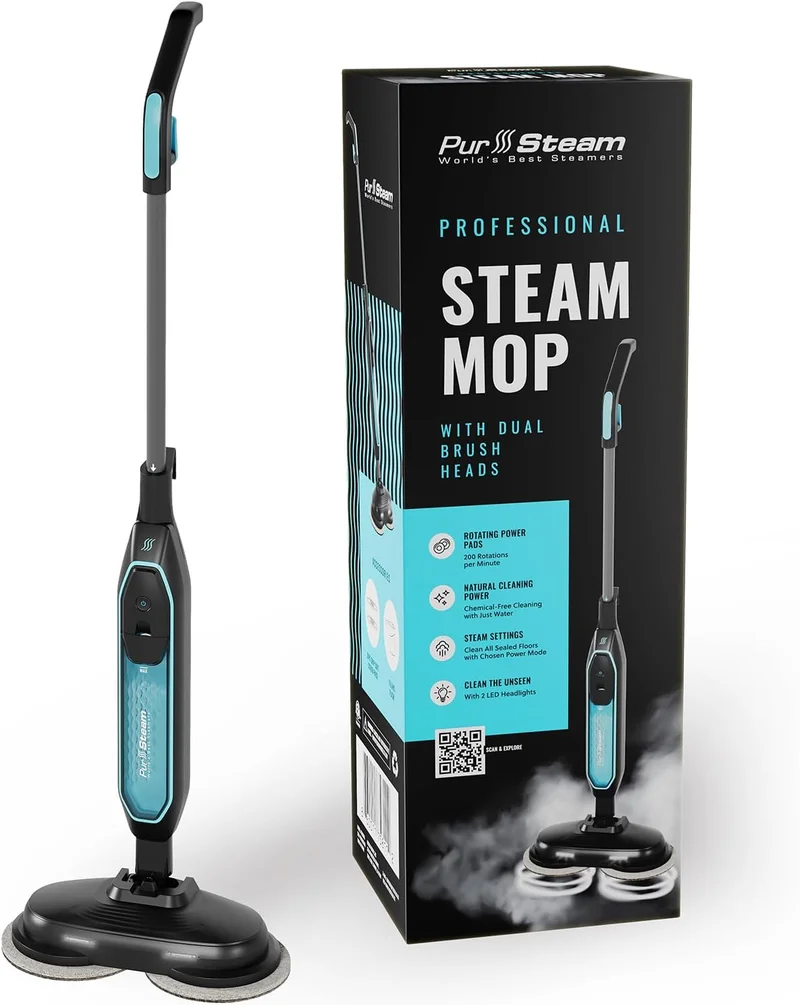 PurSteam ScrubMaster Steam Mop - Rank 3 in Best Top Steam Mops of 2025