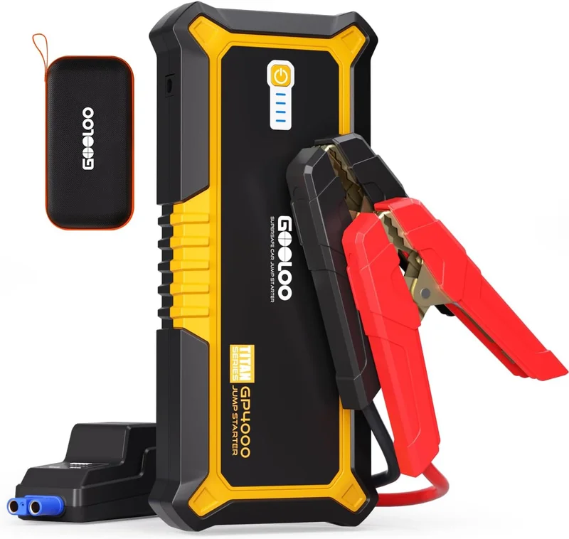 GOOLOO GP4000 Jump Starter 4000A - Rank 4 in Battery Jump Starters of 2025