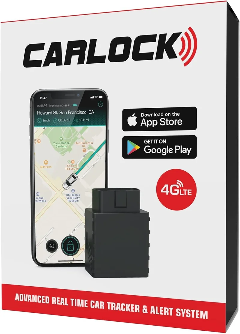 Carlock 4G Car Tracker and Alarm - Rank 7 in Best Gps Tracker For Car of 2025