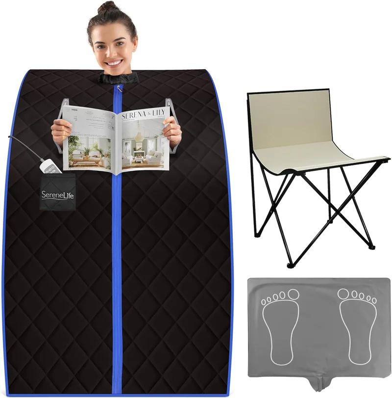 SereneLife Portable Infrared Home Spa - Rank 7 in Best Portable Sauna of 2025