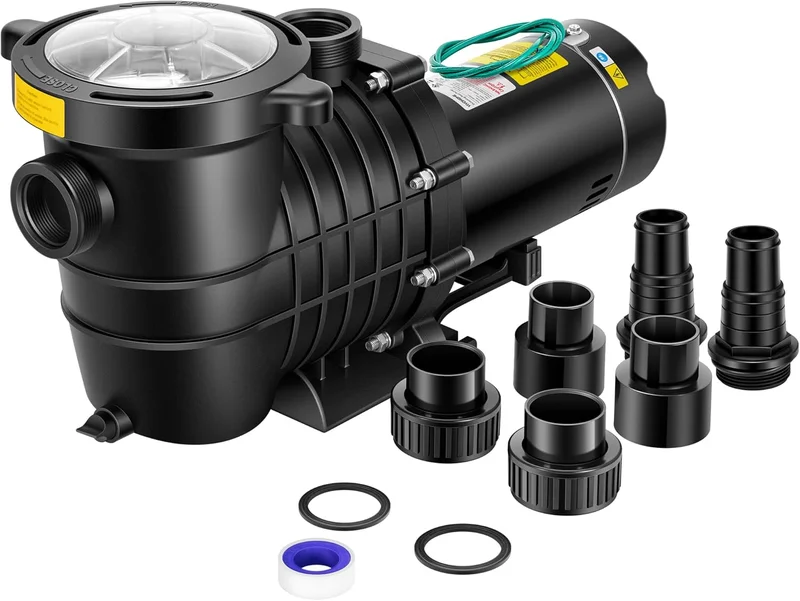VIVOHOME 2.0 HP Powerful Swimming Pool Pump - Rank 5 in Best Pool Pumps of 2025