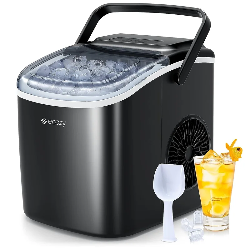 ecozy Black Bullet Portable Ice Maker - Rank 10 in Best Countertop Ice Maker of 2025