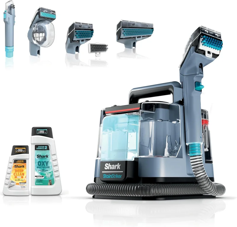 Shark StainStriker Carpet & Upholstery Cleaner, Nordic Blue - Rank 2 in Best Carpet Washer of 2025